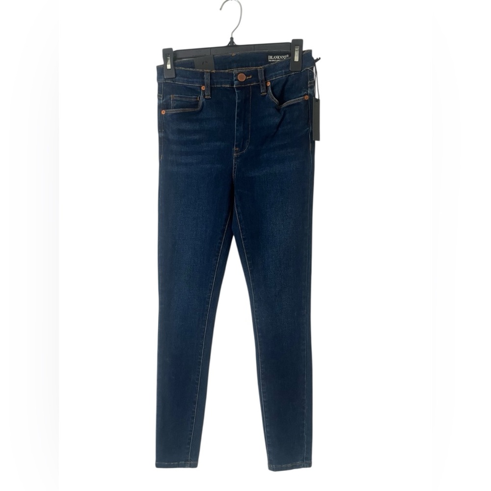 Blank NYC Dark Blue The Great Jones High Rise Skinny Jeans Size‎ 4/27 NWT